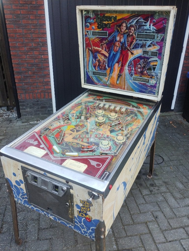 Bally Future Spa flipperkast, Verzamelen, Automaten | Flipperkasten, Gebruikt, Elektronisch, Bally, Ophalen of Verzenden