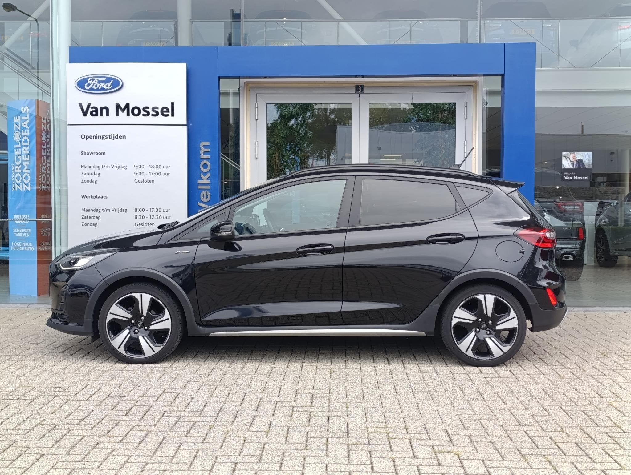 Ford Fiesta 1.0 EcoBoost Hybrid Active X | Camera | Key-Less, Voorwielaandrijving, 12 maanden, Gebruikt, Euro 6
