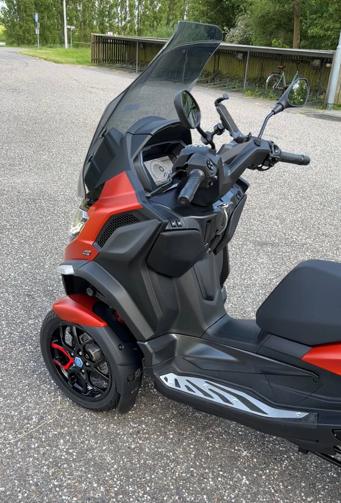 Hoog scherm voor Piaggio 400 MP3 Hpe Sport, Ophalen, Benzine, Overige merken