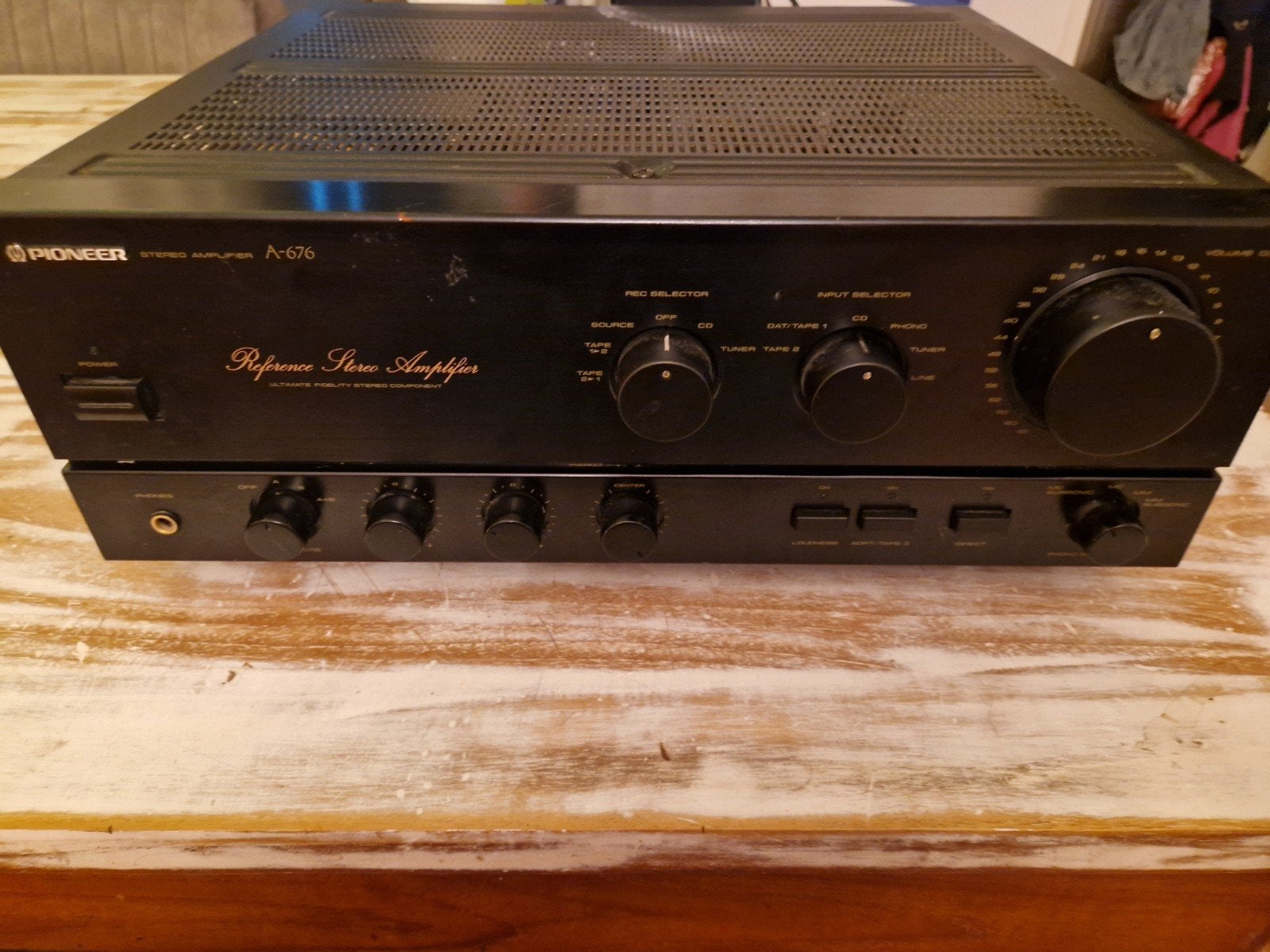 Pioneer A-676 Reference Stereo Versterker - Topkwaliteit, Gebruikt, Ophalen of Verzenden, Pioneer, 120 watt of meer