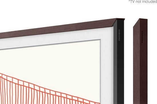Samsung The Frame lijst donkerbruin (walnoot) 55 inch, Audio, Tv en Foto, Televisie-accessoires, Ophalen of Verzenden, Zo goed als nieuw