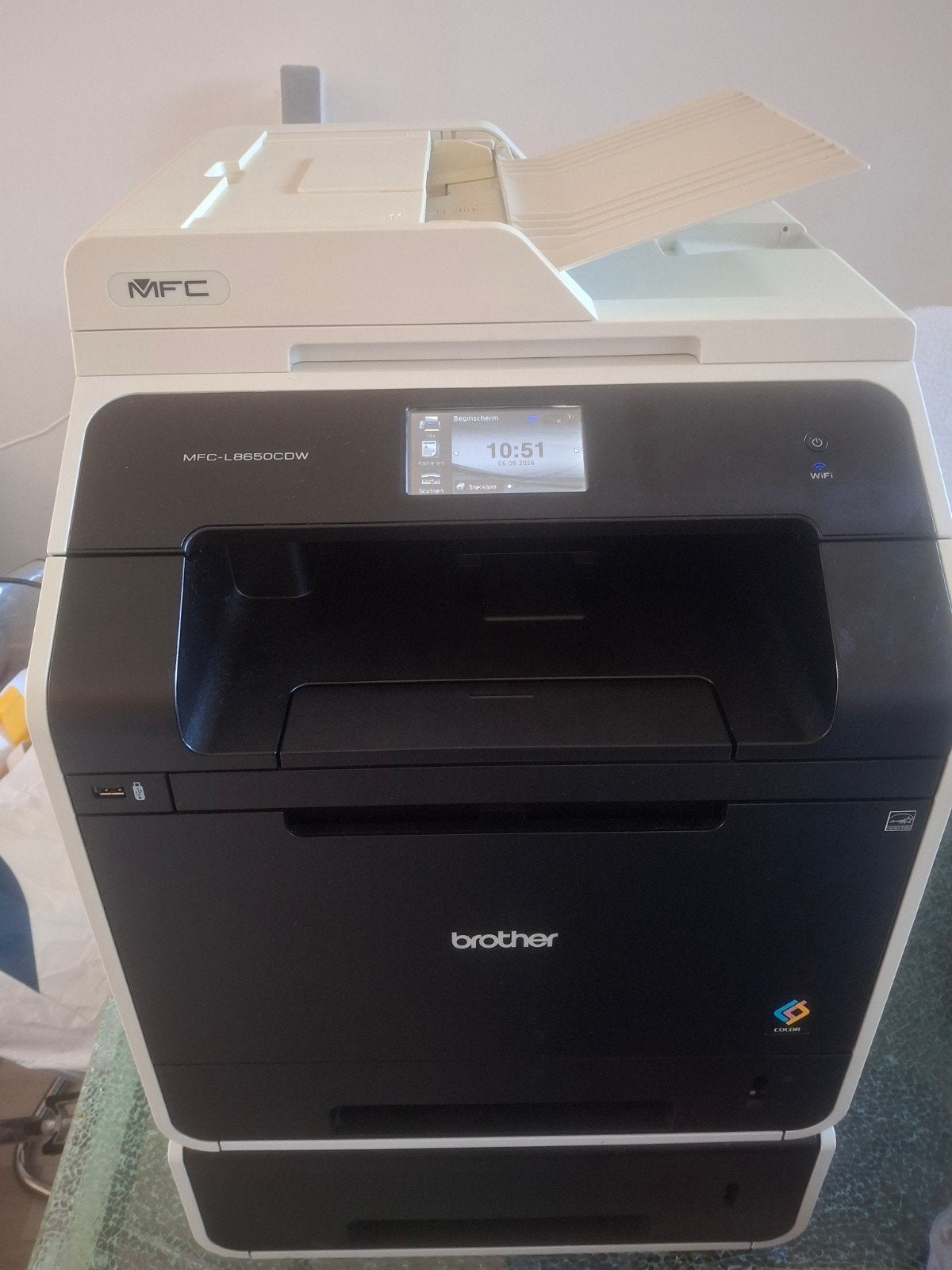 Brother MFC-L8650CDW All-in-one Laserprinter met WiFi Direct, Computers en Software, Printers, Ophalen, Gebruikt, All-in-one, Draadloos