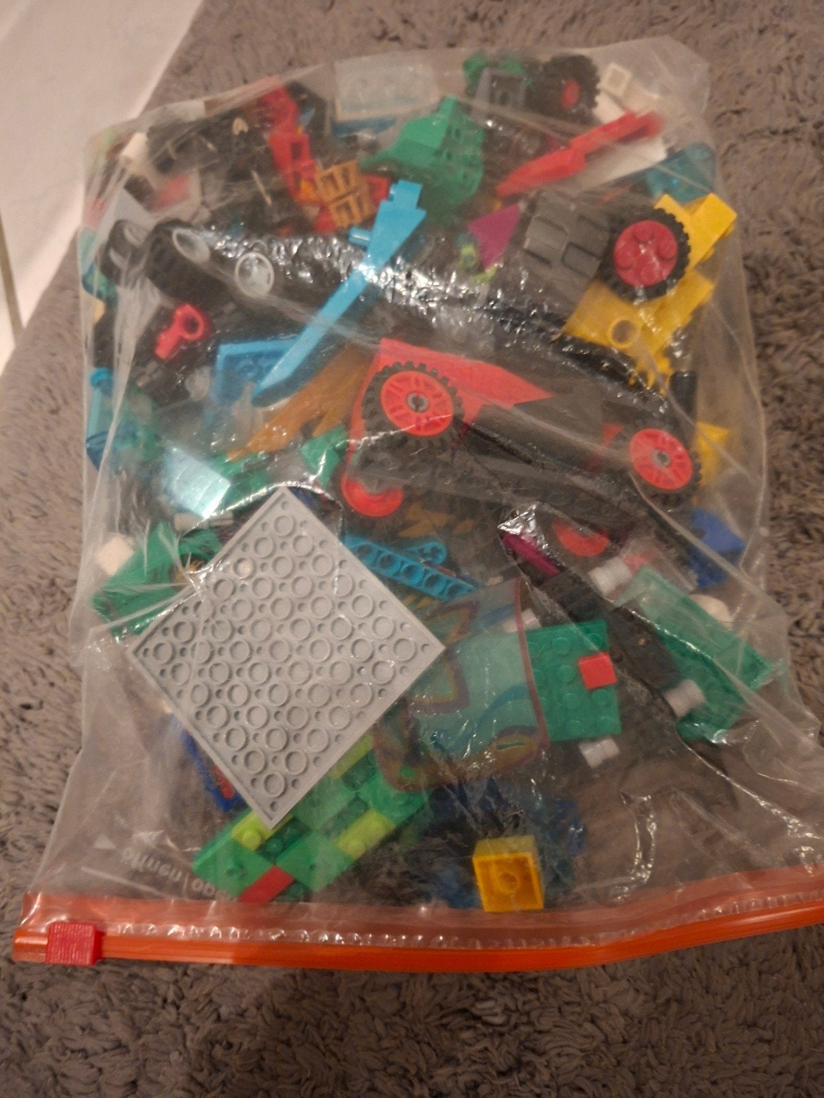 Grote zak met diverse Lego stenen en onderdelen, Ophalen, Gebruikt, Inclusief extra onderdelen, Lego