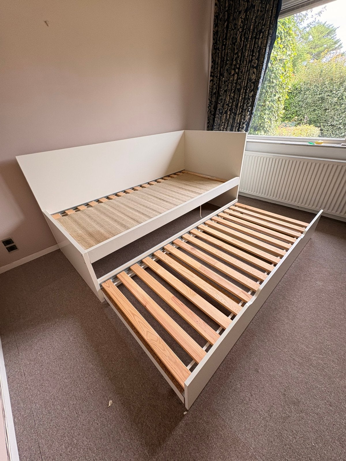 Bed ikea, Ophalen, Verstelbaar, 90 cm, Tweepersoons