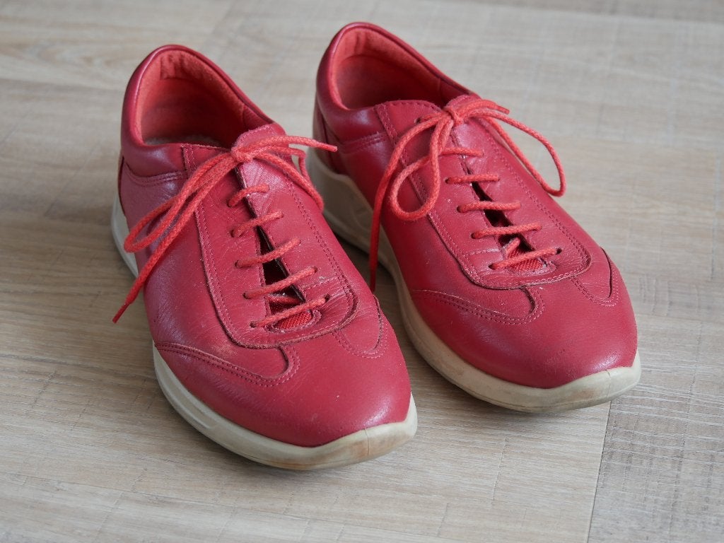Damesschoen/sneaker Ecco rood maat 40, Kleding | Dames, Ecco, Ophalen of Verzenden, Sneakers of Gympen, Gedragen