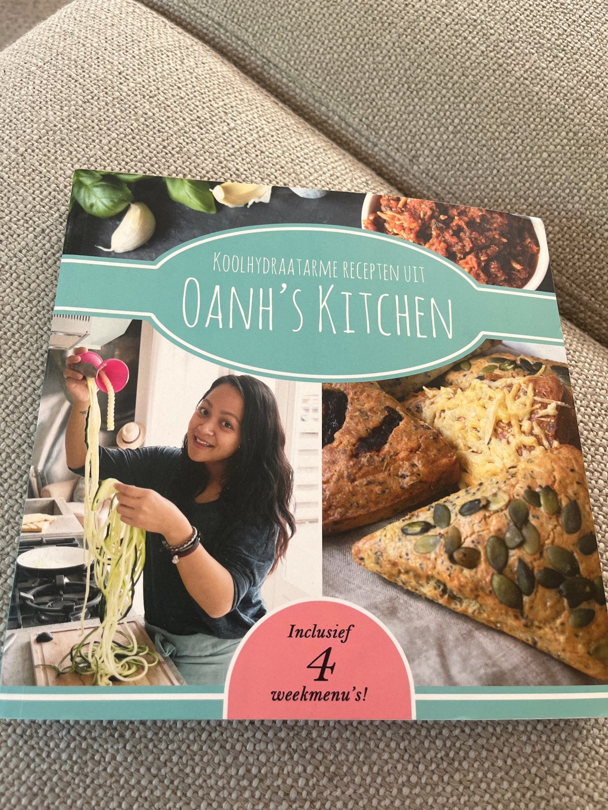 Koolhydraatarme recepten uit Oanh's Kitchen, Ophalen of Verzenden, Zo goed als nieuw, Oanh Ha Thi Ngoc