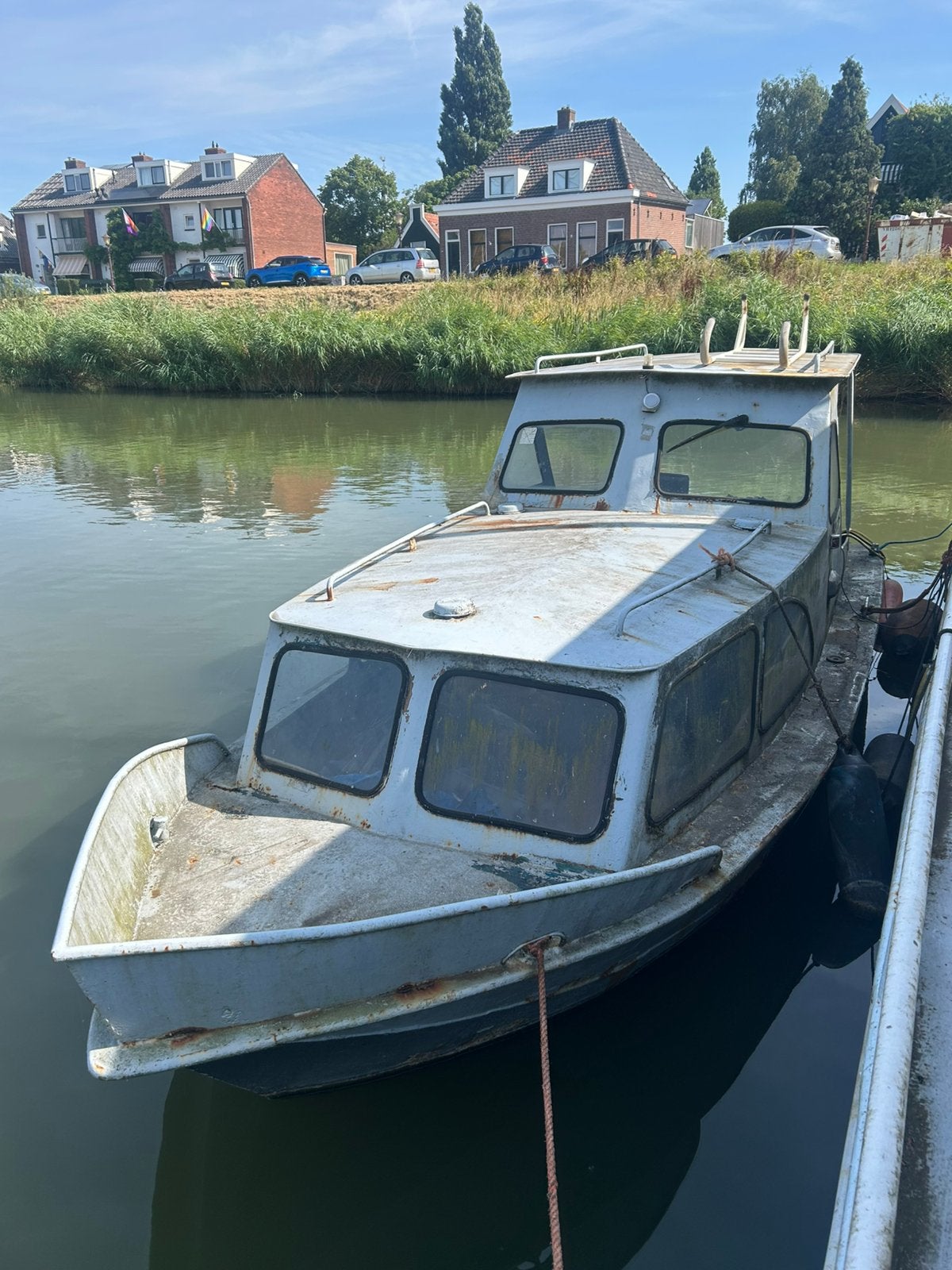 Oude motorboot Speedy (opknapper), Watersport en Boten, Motorboten en Motorjachten, Ophalen, Zo goed als nieuw