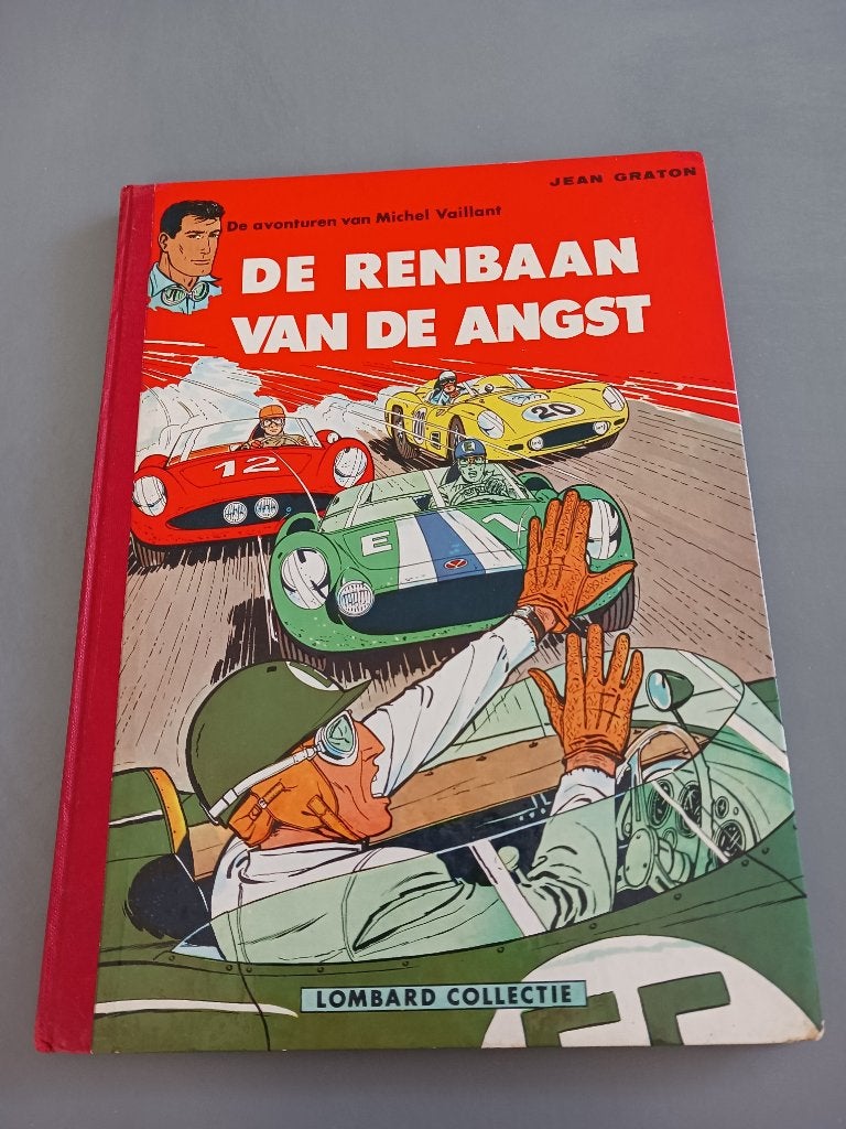 Michel Vaillant, Renbaan vd Angst HC 1ste druk zg staat, Eén stripboek, Ophalen of Verzenden, Zo goed als nieuw