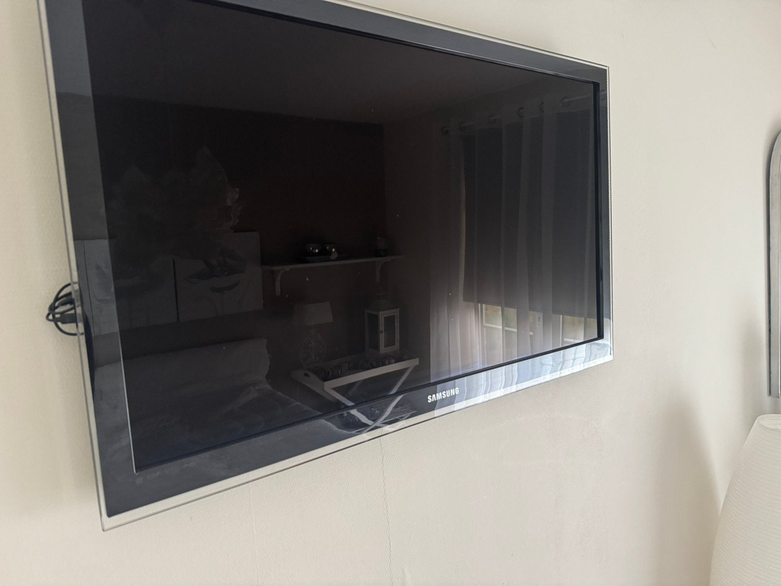 Samsung 40C6730 LCD tv LET OP!, Ophalen, Gebruikt, 50 Hz, LCD