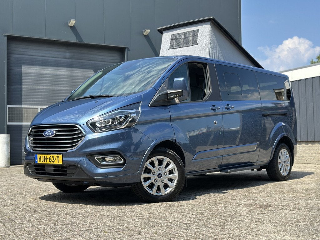 Ford Transit Tourneo Custom 2.0 TDCI |7 PERSOONS CAMPER|AUTO, Caravans en Kamperen, Campers, Automaat, Achteruitrijcamera, Bedrijf
