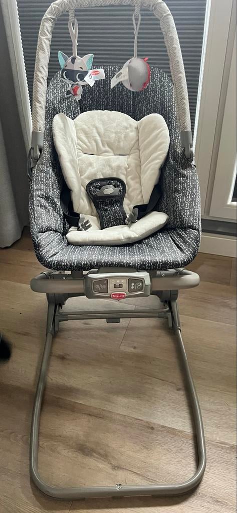 Tiny Love 3-in-1 wipstoel bouncer verstelbaar, muziek + doos, Ophalen of Verzenden, Gebruikt