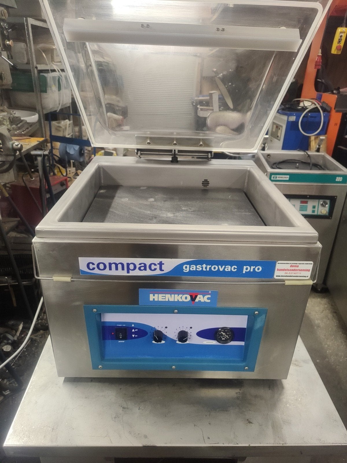 Henkovac Gastrovac Pro vacuummachine vacumeermachine 230 v, Ophalen, 25 tot 50 cm, Minder dan 100 cm
