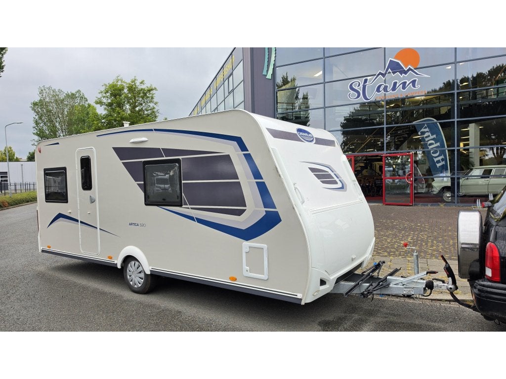 Caravelair Artica 520 Nieuwstaat, Kachel, Rondzit, Overige typen, 5 tot 6 meter
