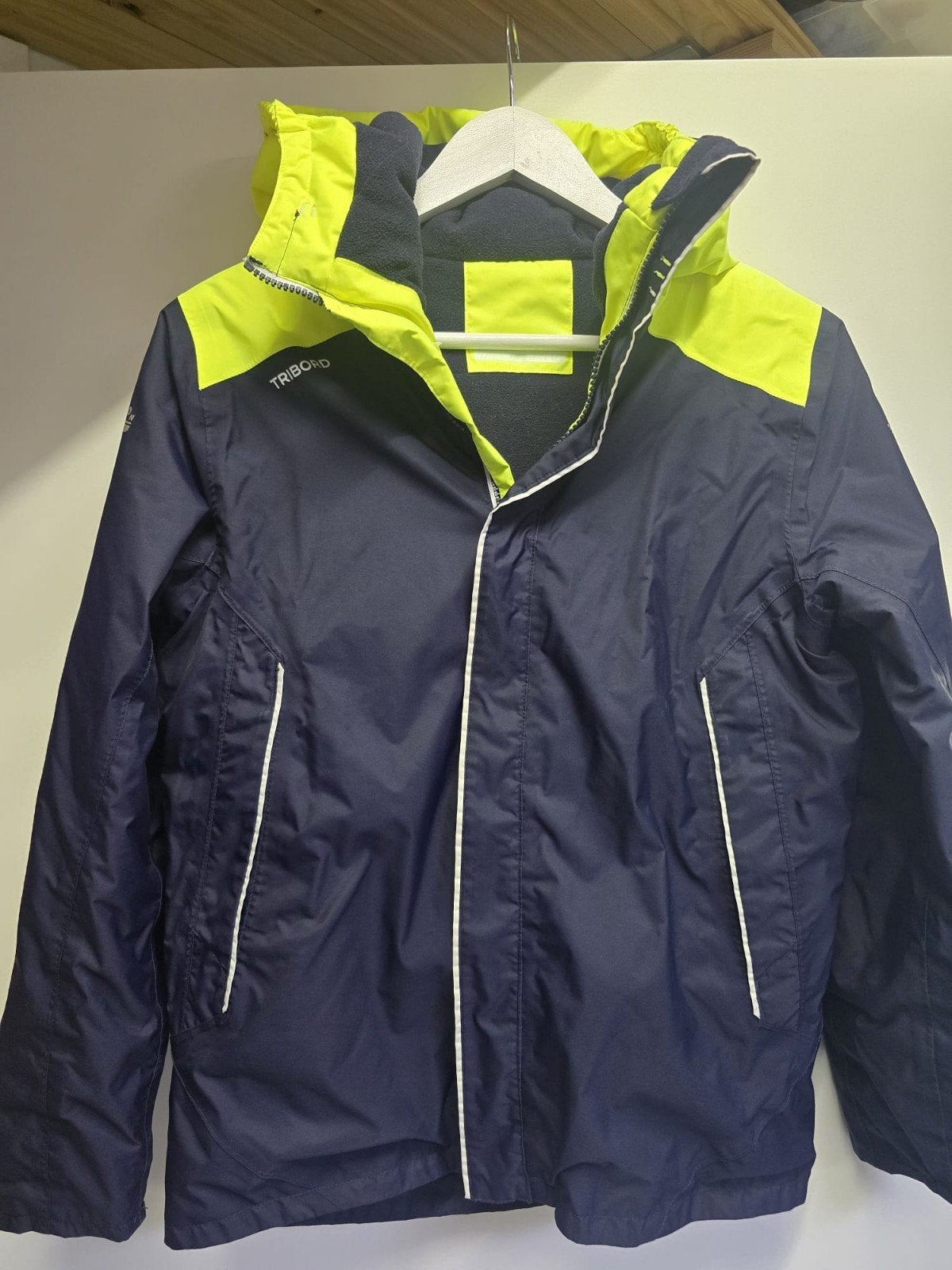 Kinderzeiljas/regenjas Decathlon - Maat 14 jaar, Kinderen en Baby's, Ophalen of Verzenden, Gebruikt, Decathlon, Jongen