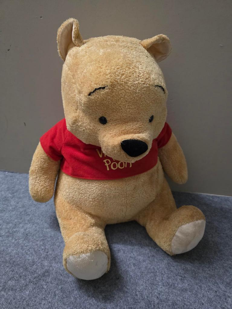 Grote Winnie the Pooh knuffel - 60 cm, Disney, Geel, Beer, Ophalen of Verzenden