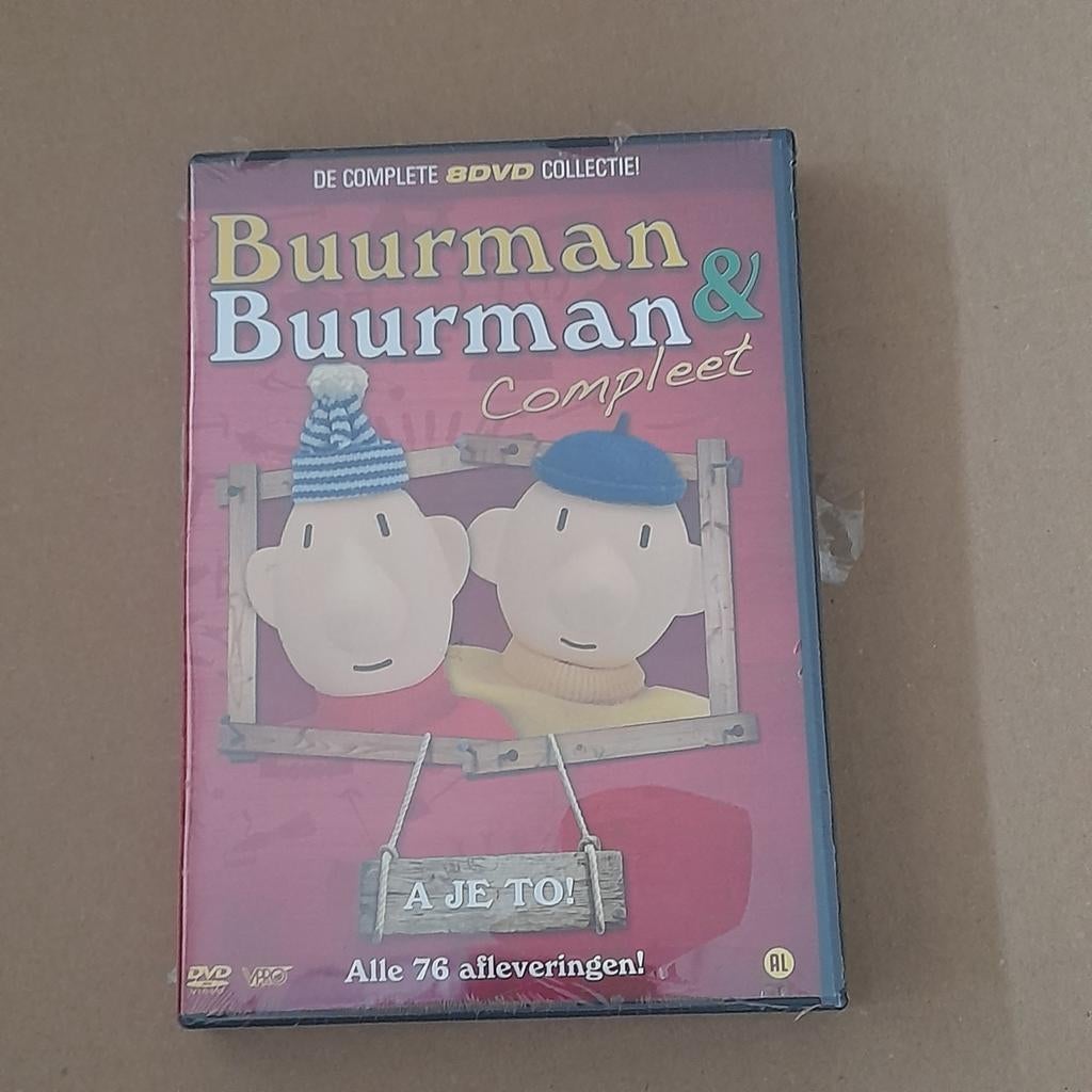 Buurman & Buurman De complete 8 dvd collectie, Cd's en Dvd's, Dvd's | Kinderen en Jeugd, Nieuw in verpakking, Tv fictie, Komedie