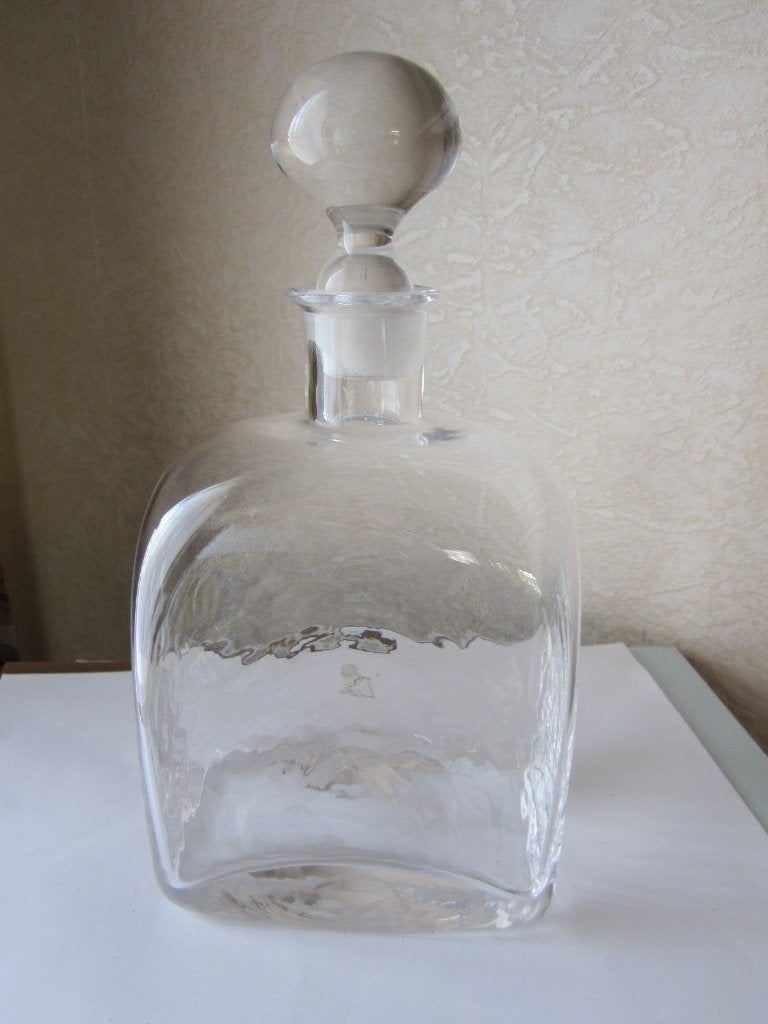 Dartington crystal glenn decanter - Frank Thrower design, Verzenden