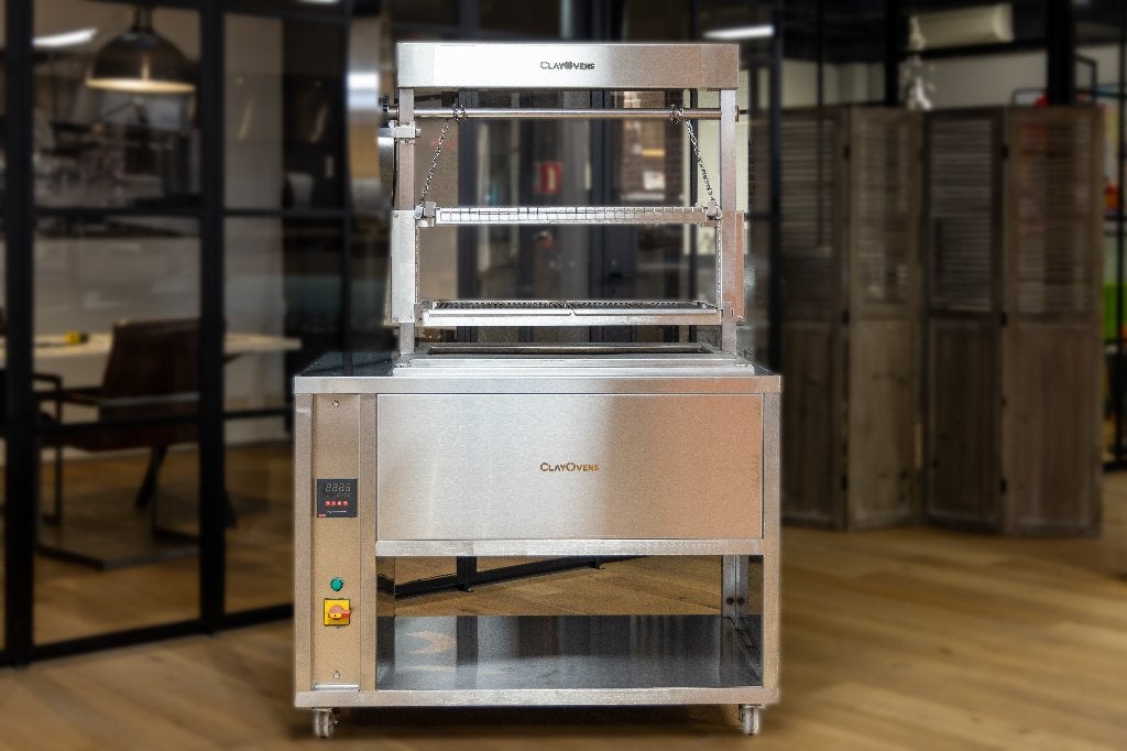 Elektrische grill - Clay oven, Ophalen, Gebruikt, Fornuis, Frituur en Grillen