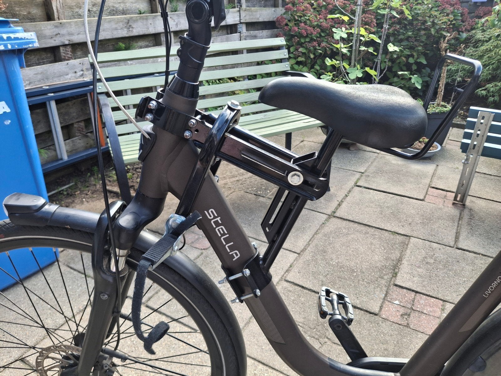 Fietsstoeltje, Ophalen, Gebruikt, Voorzitje, Stella