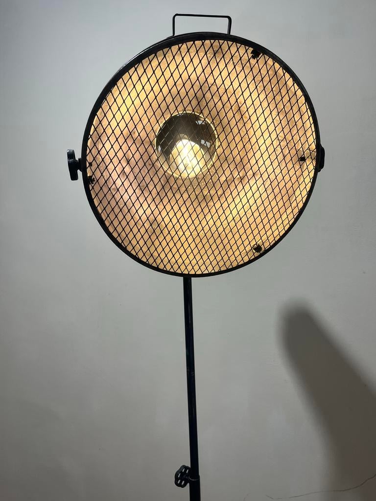 Industriële Vloerlamp - Studio Spot Stijl, Ophalen of Verzenden, Gebruikt, Metaal, 150 tot 200 cm