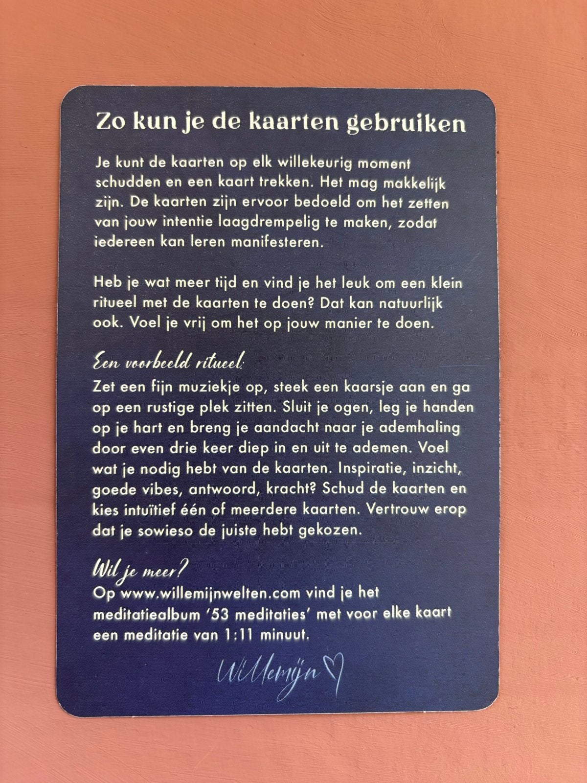 Manifesteren kun je leren van Willemijn Welten kaarten, Een of twee spelers, Ophalen of Verzenden, Zo goed als nieuw
