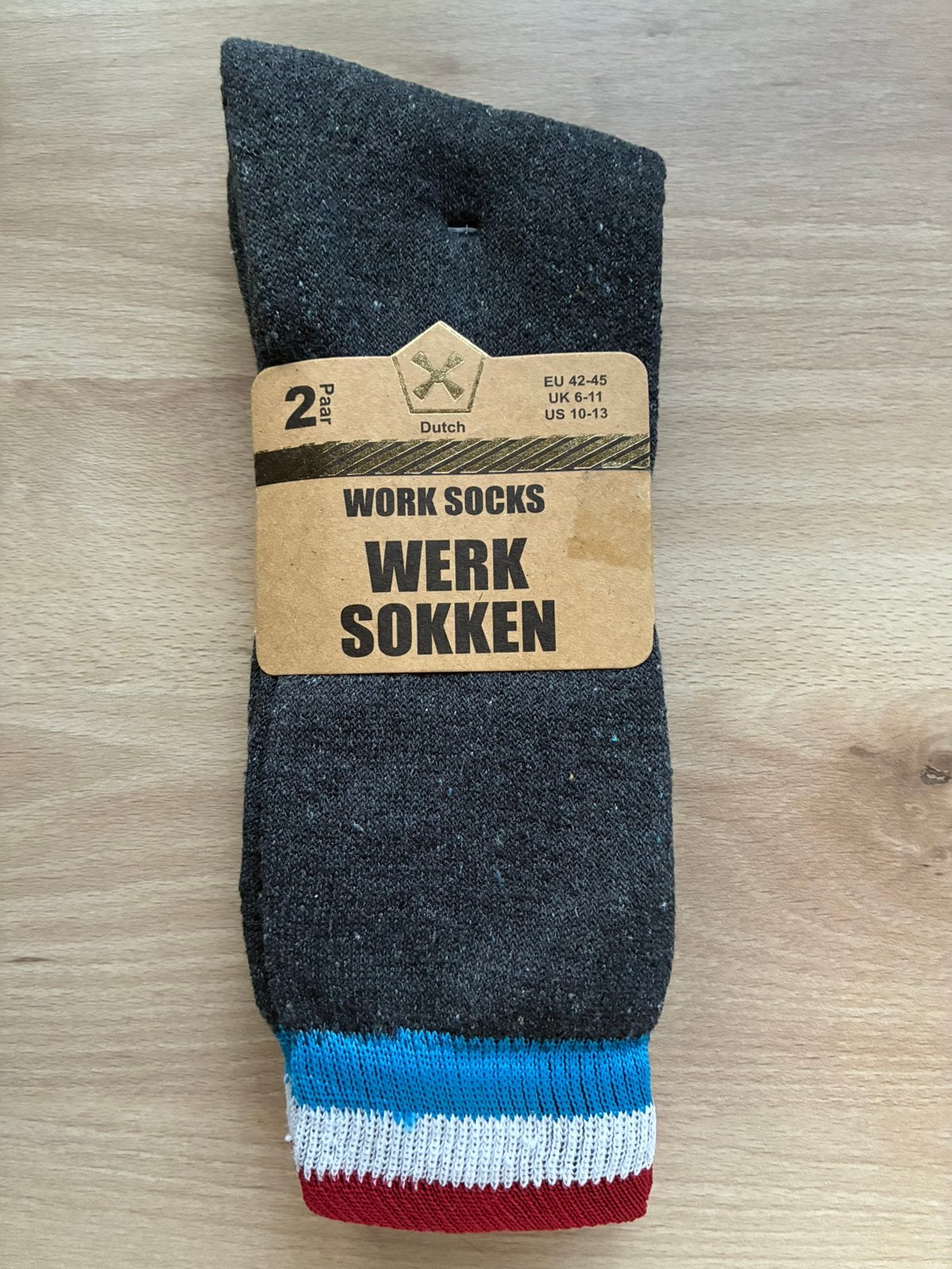 2 paar stevige werksokken maat 42-45 – nieuw, Ophalen of Verzenden, Nieuw, Maat 43 t/m 46, Zwart