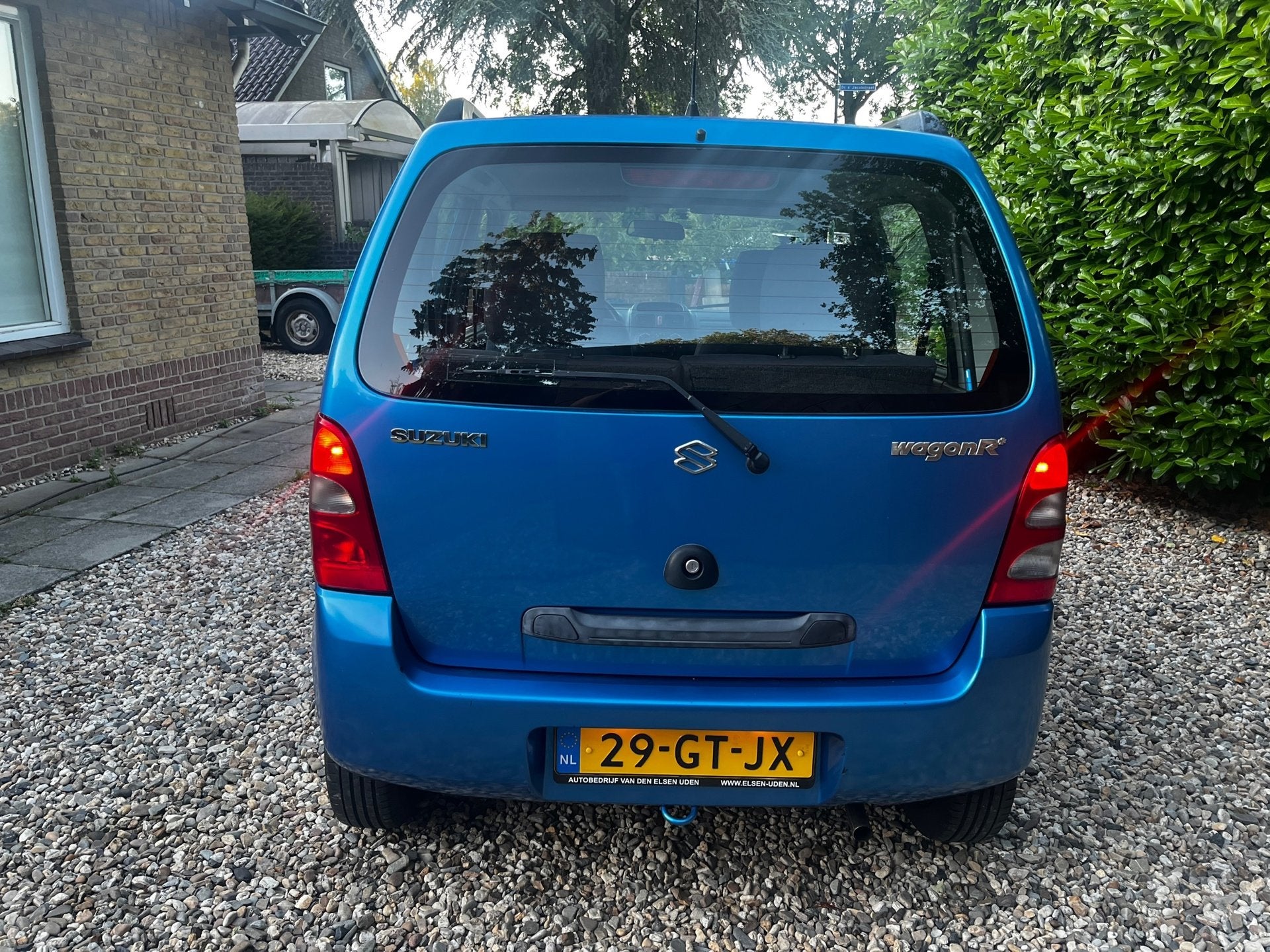 Suzuki Wagon R+ AUTOMAAT !, Stof, Zwart, 4 cilinders, Origineel Nederlands