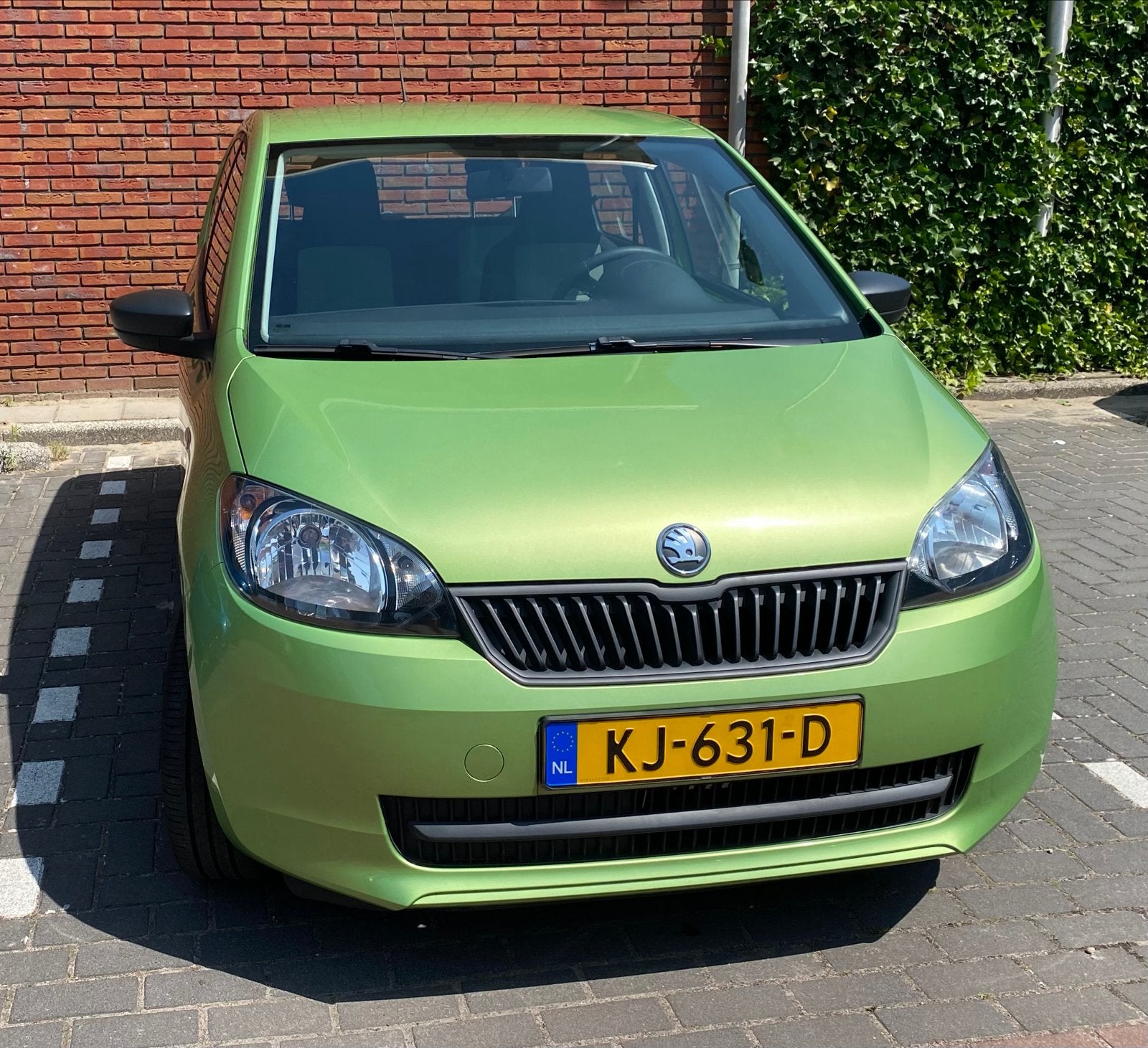 Skoda Citigo 1.0 44KW 5-deurs 2013 Groen, Voorwielaandrijving, 840 kg, 4 stoelen, 24 km/l