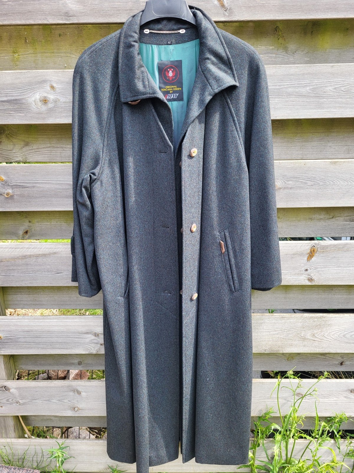 Hucke Loden jas van Aquila Alpaca - Maat M, Maat 38/40 (M), Ophalen of Verzenden, Zo goed als nieuw, Hucke