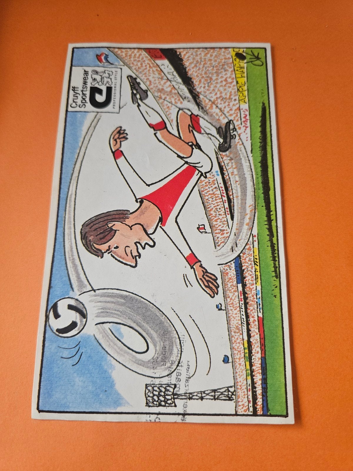 Vintage Cruyff Sportswear sticker - Johan Cruijff, Ophalen of Verzenden