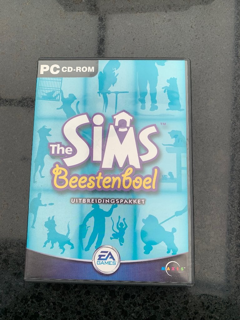 PC cd-rom The SIMs Beestenboel uitbreidingspakket, Gebruikt, 1 speler, Eén computer, Ophalen of Verzenden
