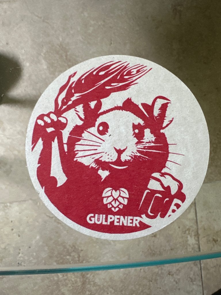 Korenwolf bierviltje, Ophalen of Verzenden, Nieuw