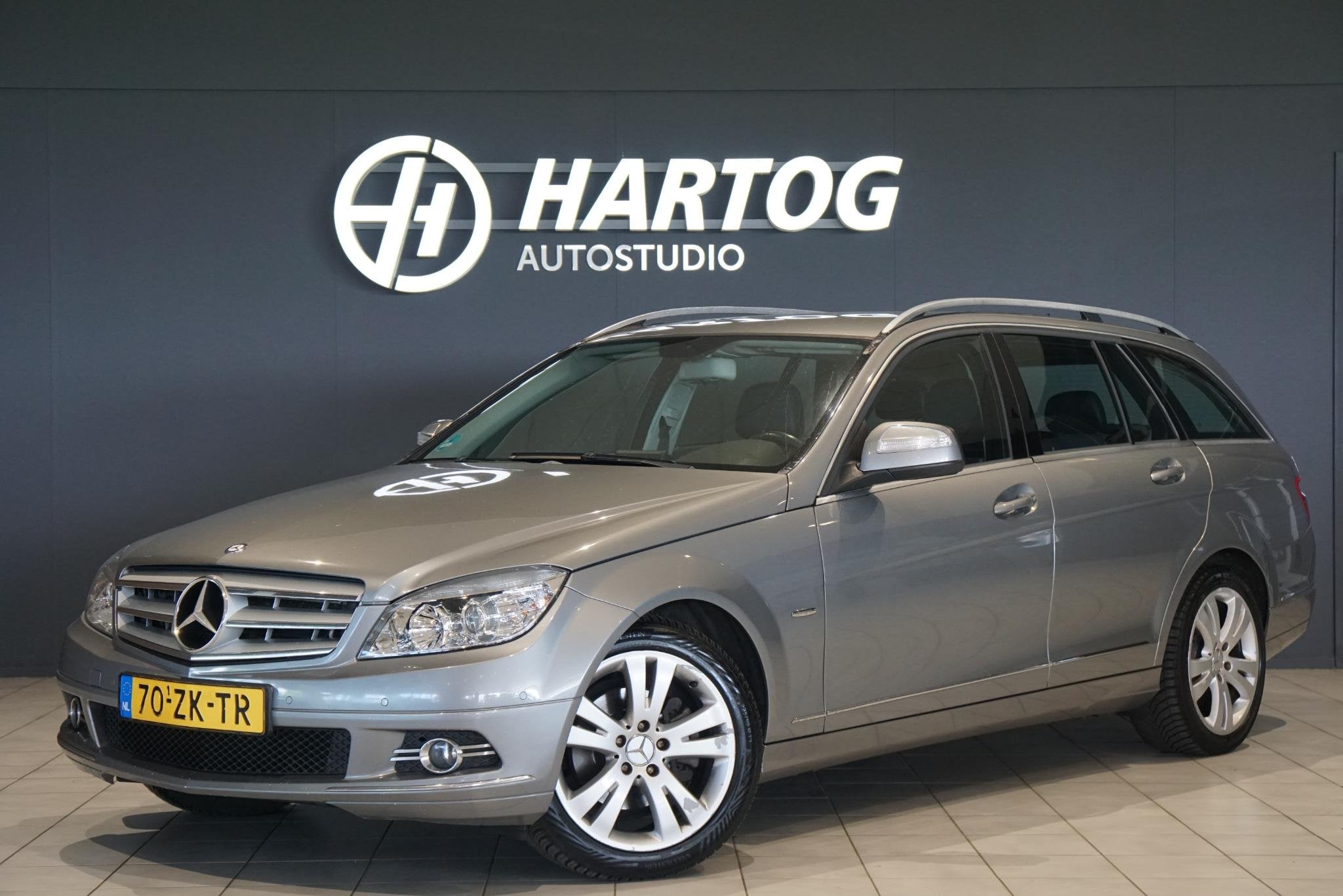 Mercedes-Benz C-klasse Estate 220 CDI Avantgarde 170PK AUT., Auto's, Automaat, Automatische klimaatregeling, 4 cilinders, Origineel Nederlands
