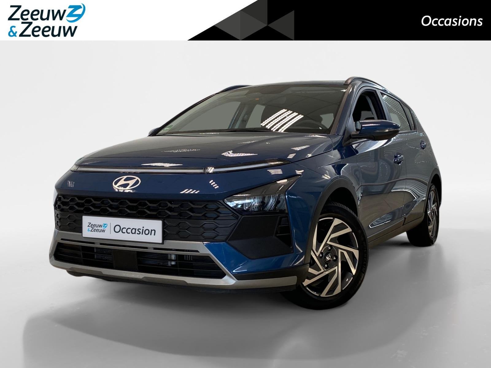 Hyundai Bayon 1.0 MILD HYBRID | AUTOMAAT | COMFORT | NL-AUTO, Auto's, 12 maanden, Gebruikt, Euro 6, Blauw