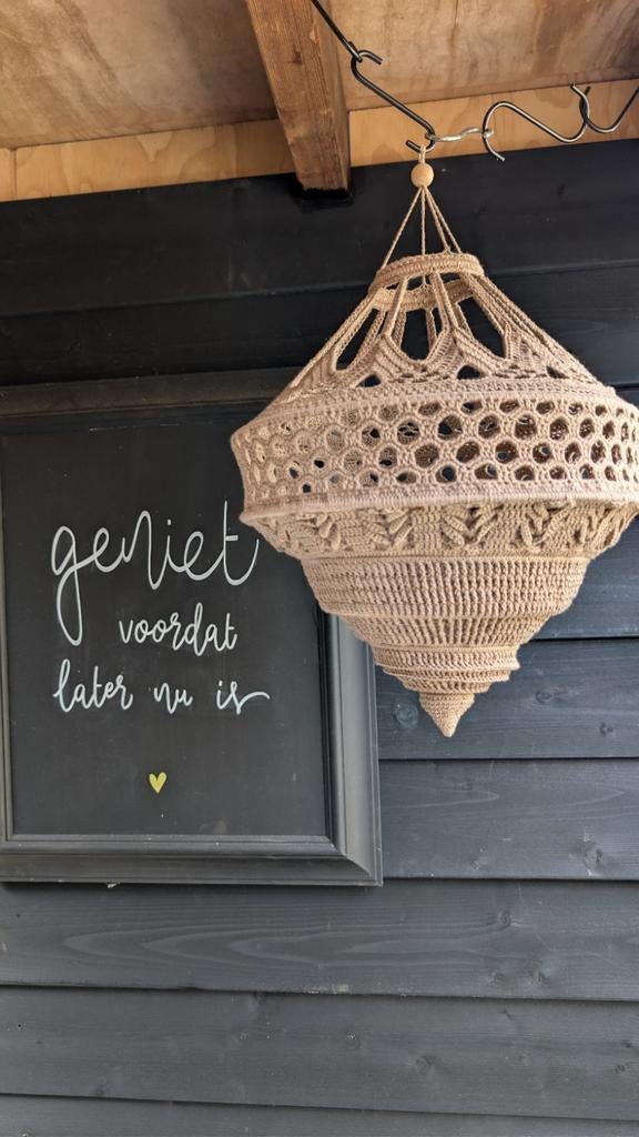 Ibiza lamp - Boheemse hanglamp, Huis en Inrichting, Kasten | Televisiemeubels, Gebruikt, Minder dan 100 cm, Minder dan 50 cm, Minder dan 25 cm