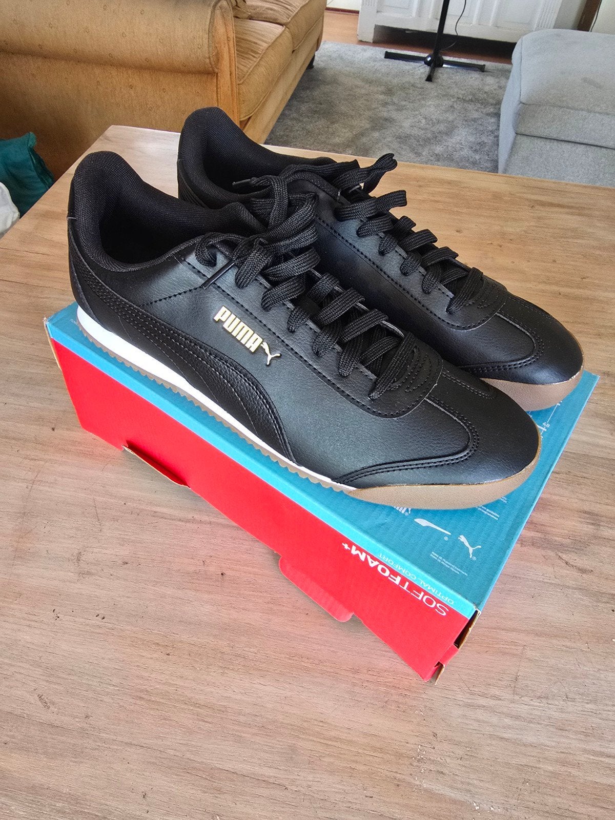 Puma Nieuw Turino FSL Sneakers - Maat 44.5, Puma, Zwart, Nieuw, Ophalen of Verzenden