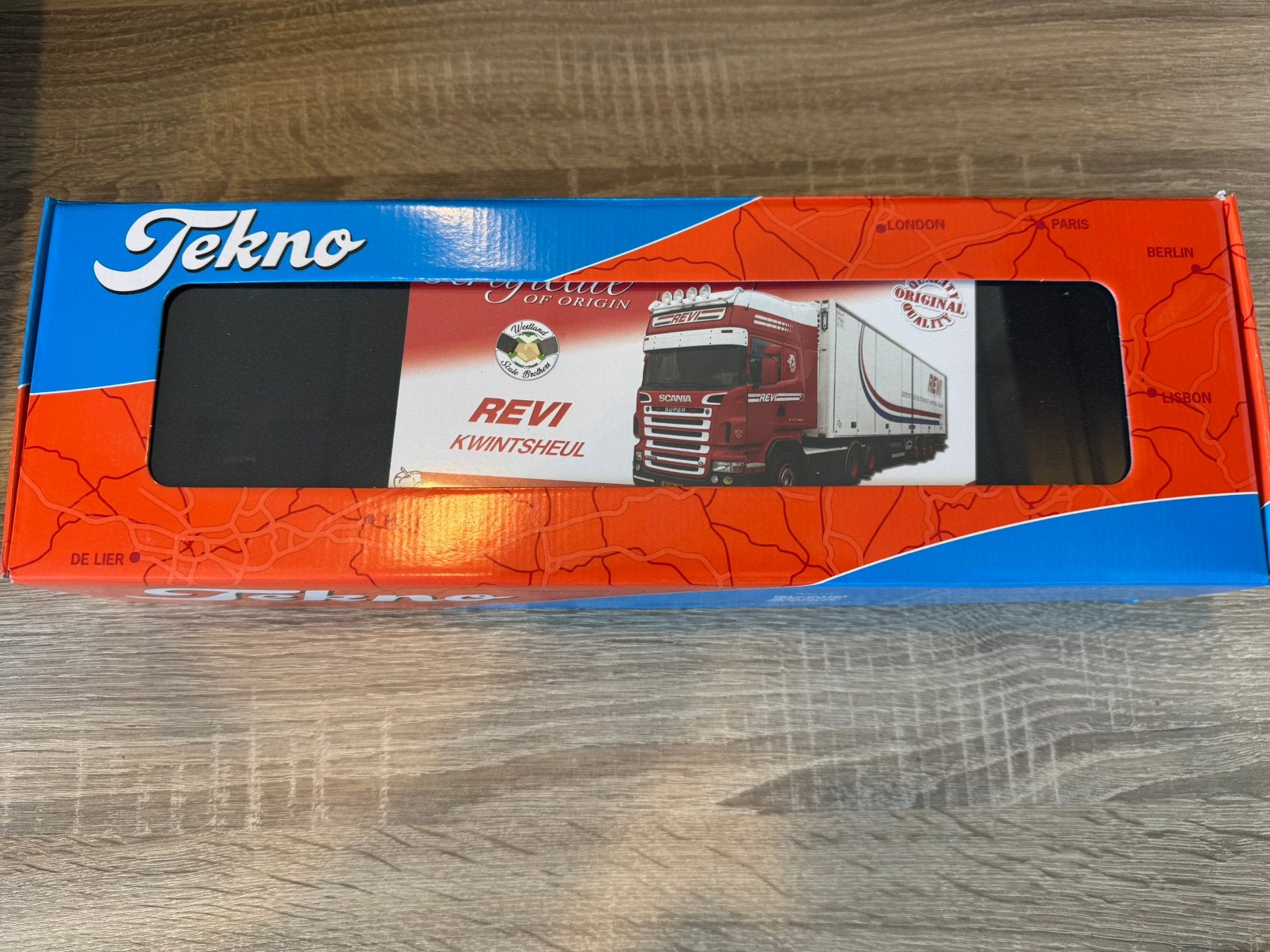 Tekno Scania Revi, Ophalen of Verzenden, Nieuw, Bus of Vrachtwagen, Tekno