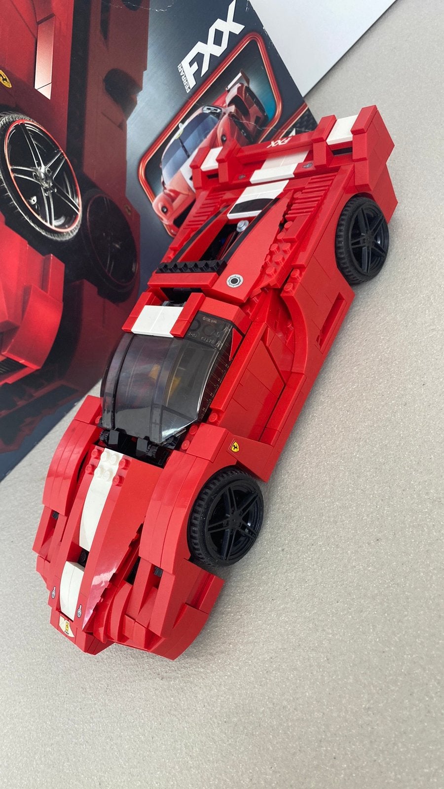 Lego 8156 Racers Ferrari FXX 1:17 + Doos, Ophalen of Verzenden, Zo goed als nieuw