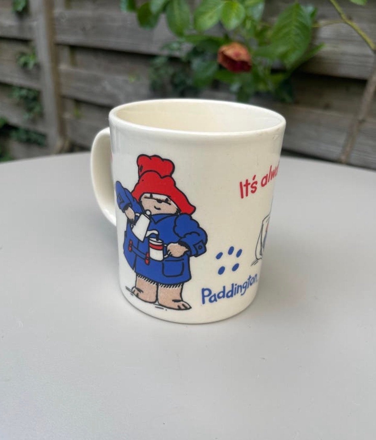 Vintage Paddington Beer Mok 1995 - "It's always time for cof, Ophalen of Verzenden, Zo goed als nieuw