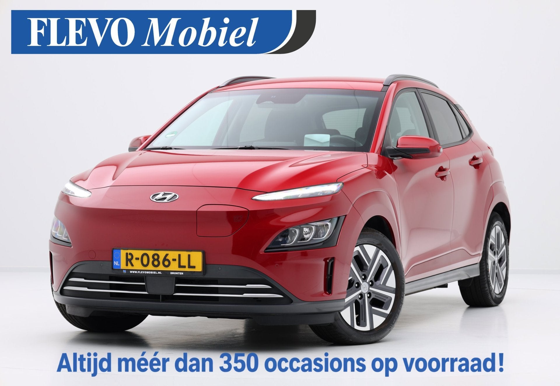 Hyundai Kona EV Fashion 64 kWh Aut. HUD|Navi|CarPlay|Cam|Ada, Auto's, Dealer onderhouden, Stof, Gebruikt, 174 min