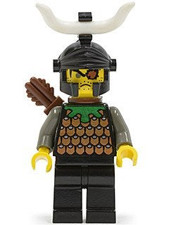 LEGO Minifig Poppetje Castle Knights Kingdom I Ridder cas279, Lego, Ophalen of Verzenden, Zo goed als nieuw, Minifiguur