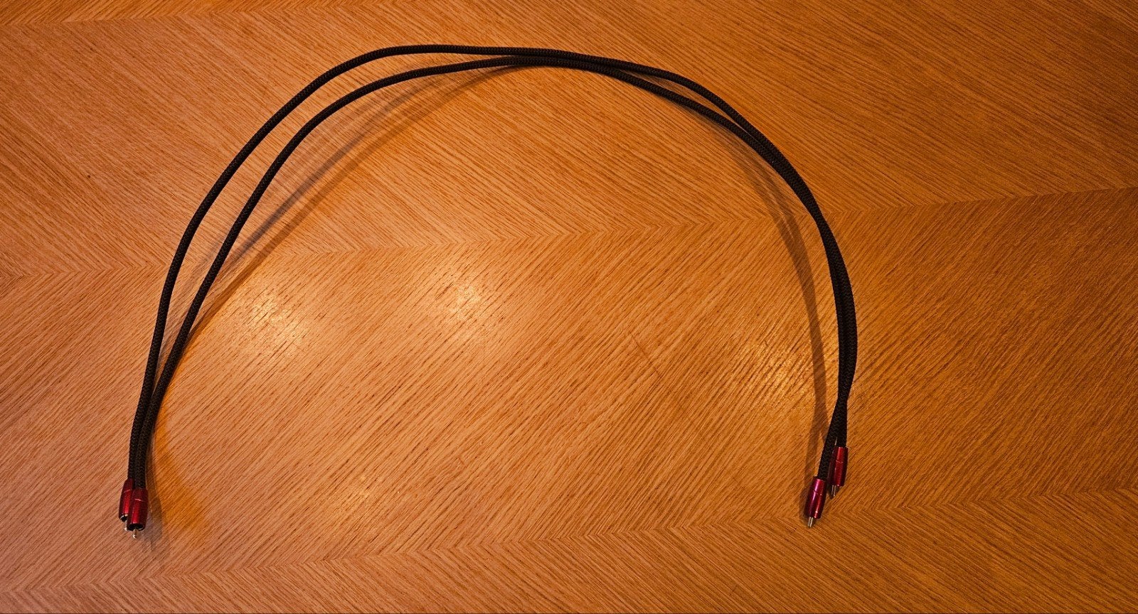 Audioquest Red River rca interlink 1m in nette staat, Ophalen of Verzenden, Zo goed als nieuw, Minder dan 2 meter, Interlink-kabel