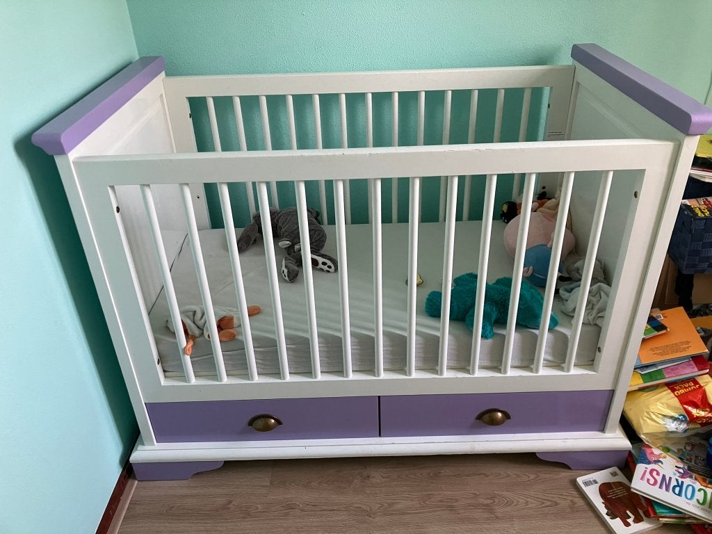Babybedje / ledikant, Kinderen en Baby's, Ophalen, Gebruikt, Ledikant