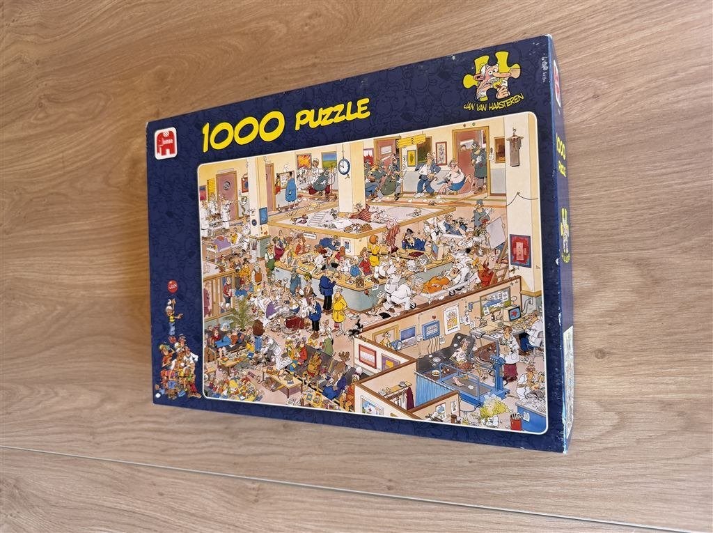 Jan van Haasteren - 1000 stuks - S7214, Ophalen of Verzenden, 500 t/m 1500 stukjes, Zo goed als nieuw