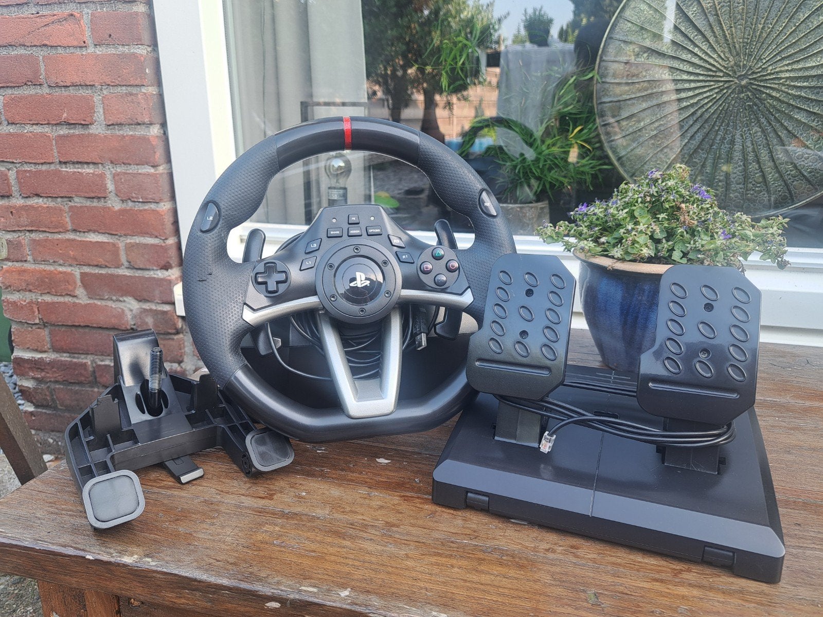 Hori Apex Racing Steering Wheel inclusief pedalen, Ophalen of Verzenden