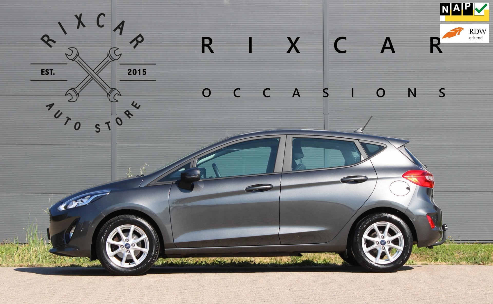 Ford Fiesta 1.0 EcoBoost Connected Trekhaak 1eEigenaar 55.00, Auto's, Ford, Voorwielaandrijving, Stof, Gebruikt, 1064 kg