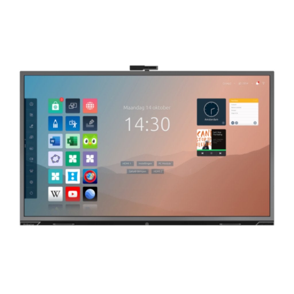 Prowise 86" 4K touchscreen op mobiele Ipro lift, Diversen, Schoolborden, Ophalen, Mobiel, Gebruikt, Digiboard