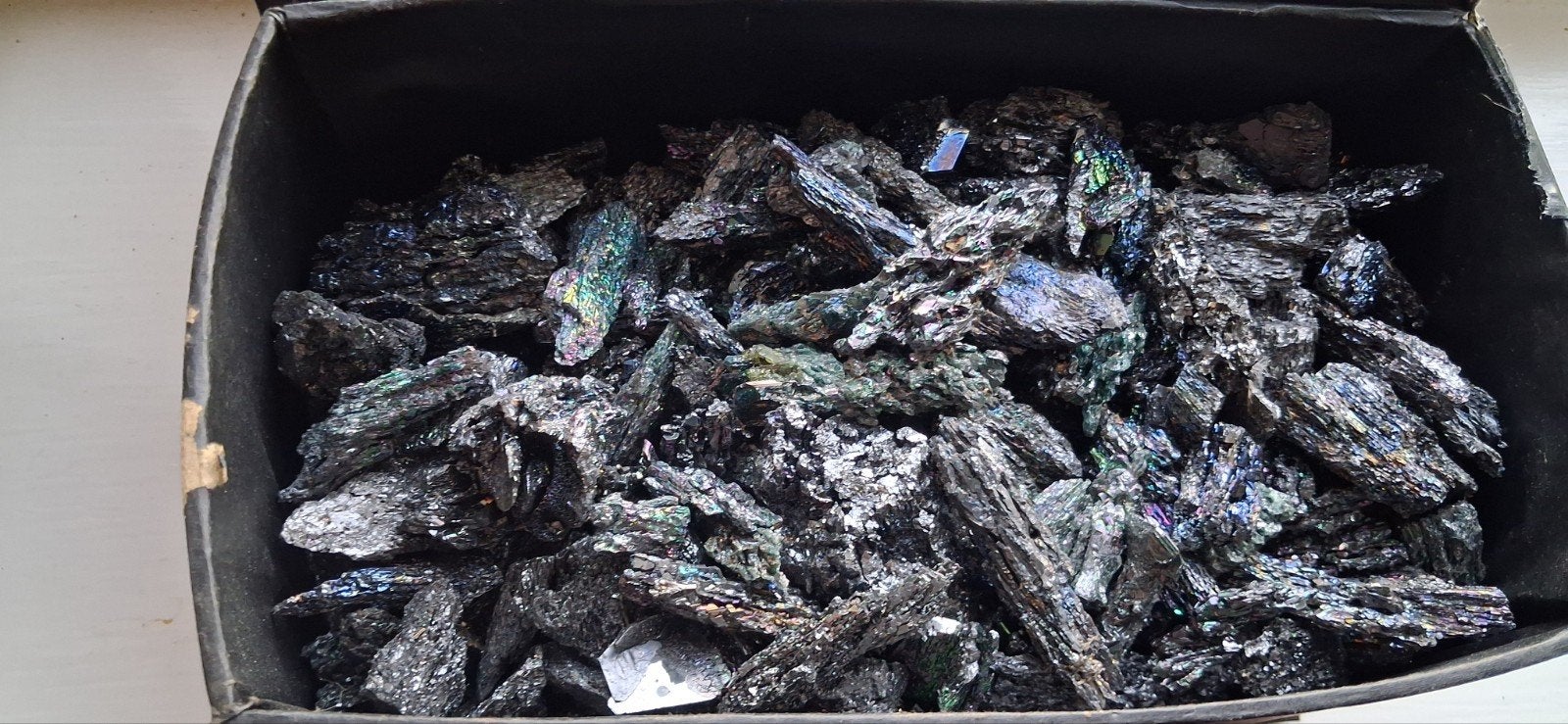 Siliciumcarbide voor decoratie, ca. 3 kg, Ophalen of Verzenden, Mineraal