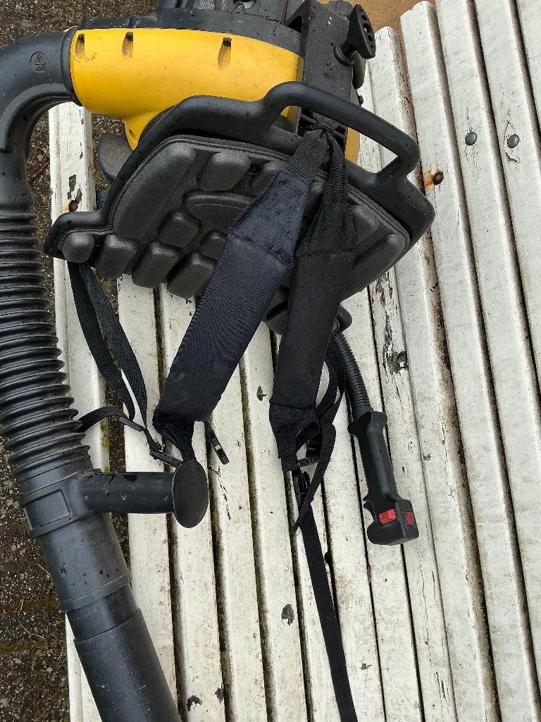 Bladblazer benzine, Tuin en Terras, Bladblazers, Ophalen, Gebruikt, Benzine, Ruggedragen