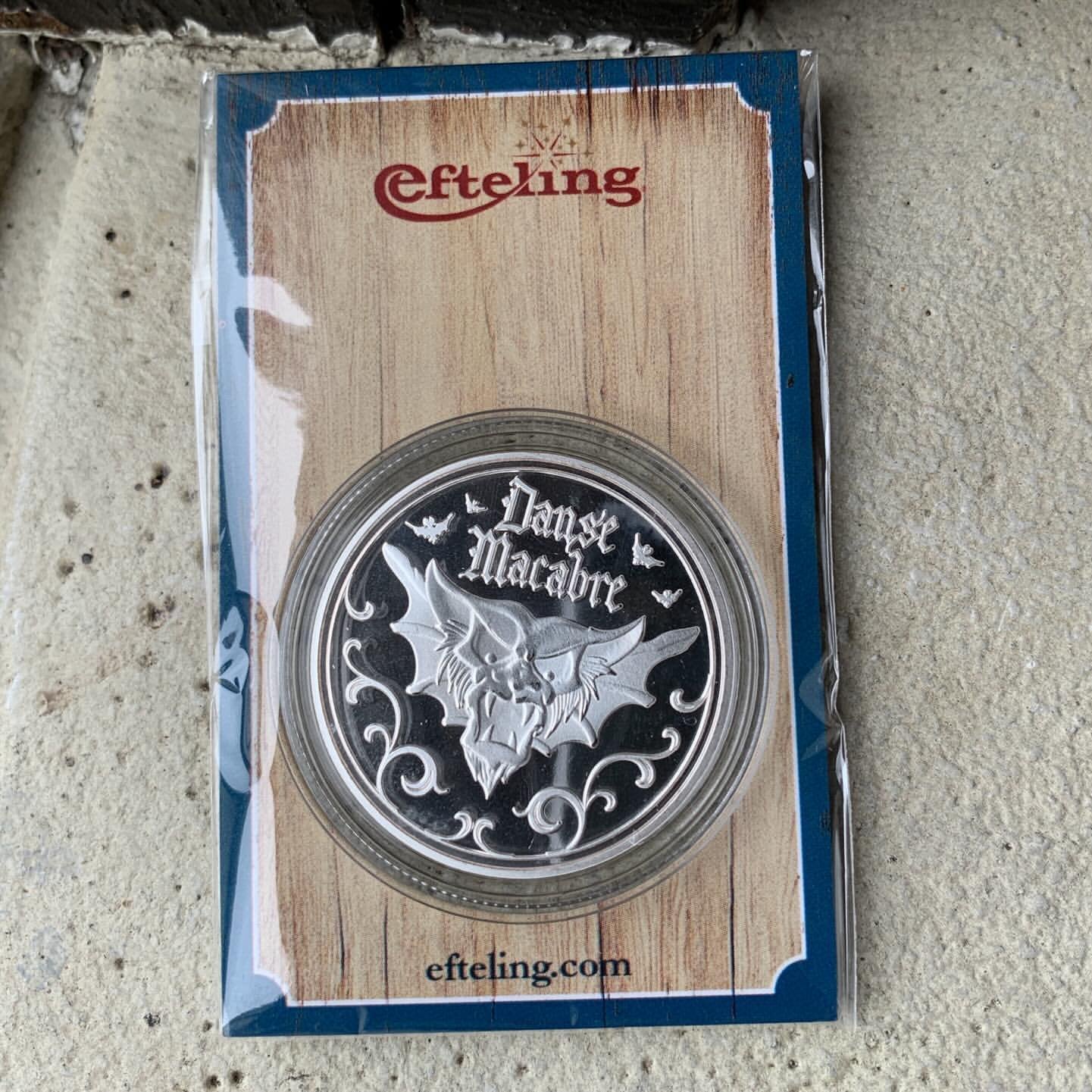 Nieuwe Efteling Danse Macabre Munt, Verzamelen, Ophalen of Verzenden, Nieuw, Overige typen